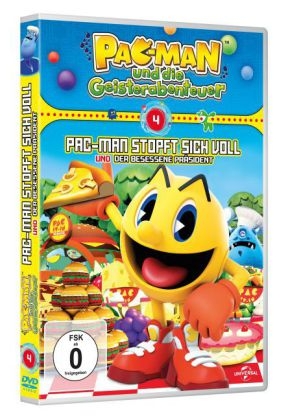 Pac-Man und die Geisterabenteuer - Pac-Man stopft sich voll & Der besessene Präsident, 1 DVD