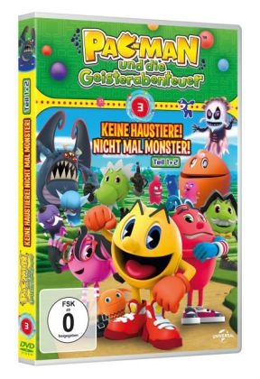 Pac-Man und die Geisterabenteuer - Keine Haustiere! Nicht mal Monster! - Teil 1+2, 1 DVD