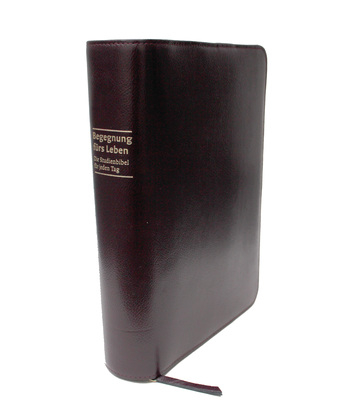 Begegnung fürs Leben mit Lederhülle