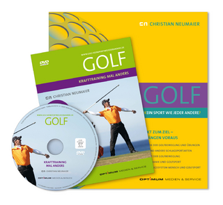 Bundle III „KRAFTTRAINING FÜR ERFOLGREICHES GOLF“ Buch plus DVD mit Trainingskarte