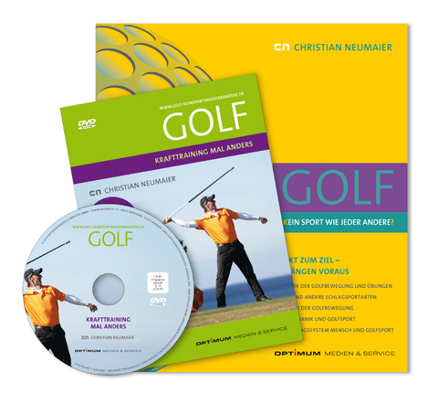 Bundle III &bdquo;KRAFTTRAINING F&Uuml;R ERFOLGREICHES GOLF&ldquo; Buch plus DVD mit Trainingskarte - Christian Neumaier