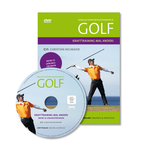 GOLF &ndash; KRAFTTRAINING MAL ANDERS: MEINE 35 LIEBLINGS&Uuml;BUNGEN DVD mit Trainingskarte - Christian Neumaier