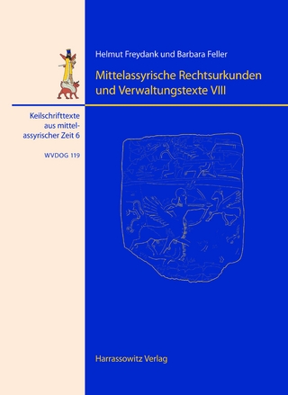 Mittelassyrische Rechtsurkunden und Verwaltungstexte VIII