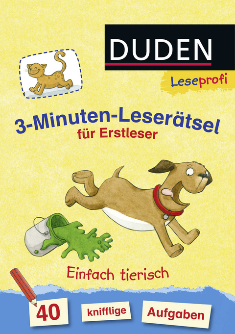Duden Leseprofi &ndash; 3-Minuten-Leser&auml;tsel f&uuml;r Erstleser: Einfach tierisch - Susanna Moll