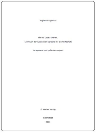 Unterrichtsmaterialien zum Russisch-Lehrbuch Business