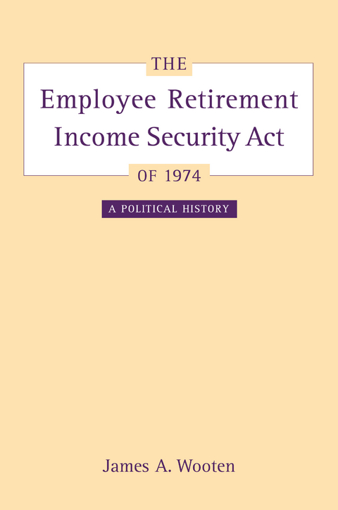 Employee Retirement Income Security Act of 1974 -  James Wooten
