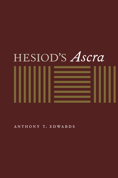 Hesiod's Ascra -  Anthony T. Edwards