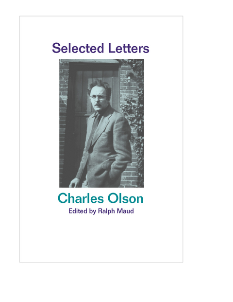 Selected Letters - Charles Olson