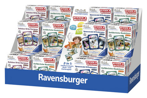 Verkaufs-Kassette "tiptoi&reg; Wissen & Quizzen" Herbst 2014