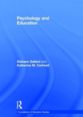 Psychology and Education - Diahann Gallard, Katherine M. Cartmell