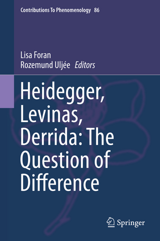 Heidegger, Levinas, Derrida: The Question of Difference
