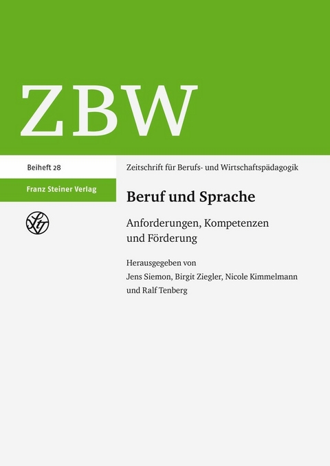 Beruf und Sprache - 