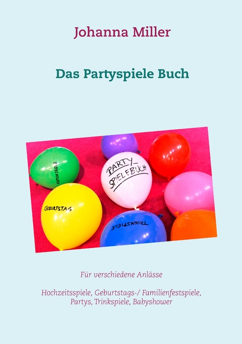Das Partyspiele Buch - Johanna Miller