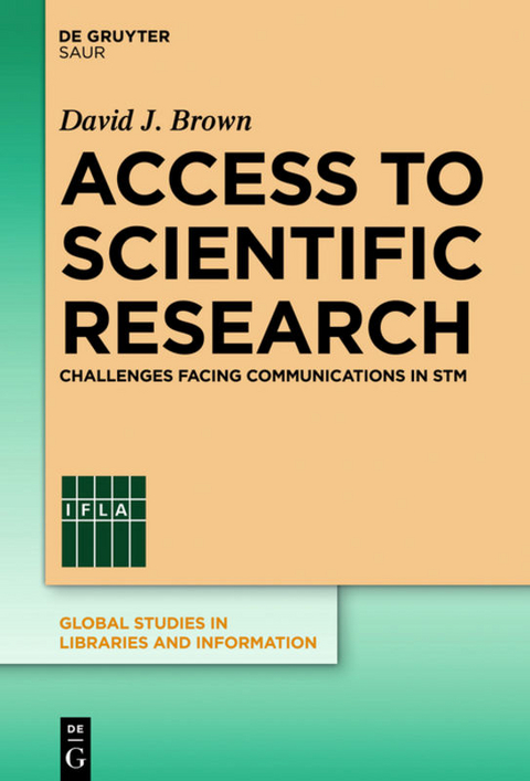Access to Scientific Research - David J. Brown