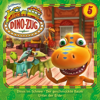 Der Dino-Zug - Dinos im Schnee / Der geschmückte Baum / Unter der Erde, 1 Audio-CD