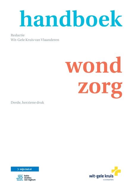 Handboek Wondzorg -  Wit-Gele Kruis van Vlaanderen