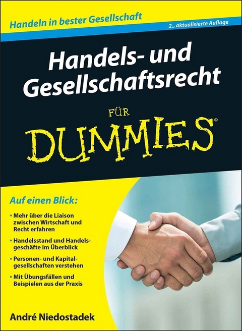 Handels- und Gesellschaftsrecht f&uuml;r Dummies - Andr&eacute; Niedostadek