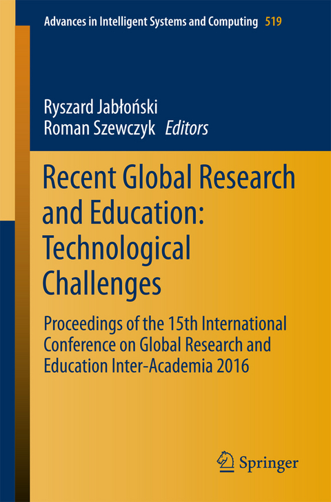 Recent Global Research and Education: Technological Challenges - 