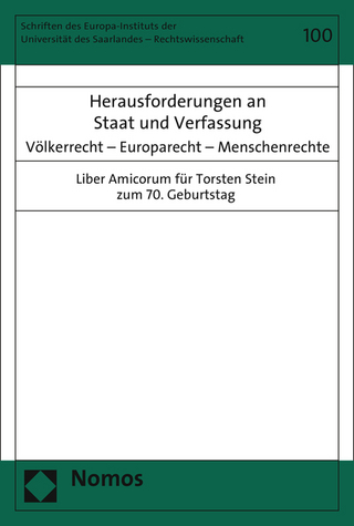 Herausforderungen an Staat und Verfassung