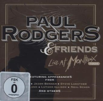 Rodgers & Friends, Live At Montreux 1994, 1 DVD + Audio-CD - Paul Rodgers