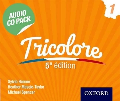 Tricolore Audio CD Pack 1 - Sylvia Honnor, Heather Mascie-Taylor, Michael Spencer