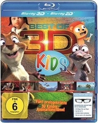 Best of 3D für Kids - Der große 3D Kinderspaß, 1 Blu-ray