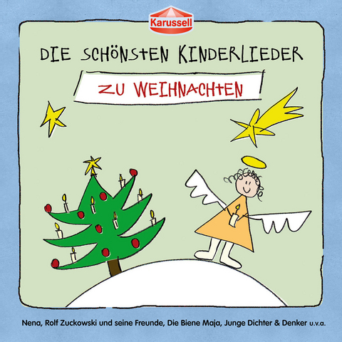 Die sch&ouml;nsten Kinderlieder - Zu Weihnachten, 1 Audio-CD - 
