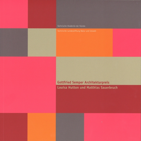 Gottfried Semper Architekturpreis. Louisa Hutton und Matthias Sauerbruch.