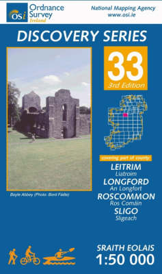 Leitrim, Longford, Roscommon, Sligo -  Ordnance Survey Ireland