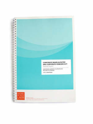 Corporate Manslaughter and Corporate Homicide Act