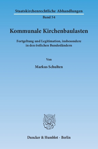 Kommunale Kirchenbaulasten.