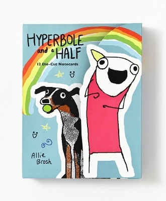 Hyperbole and a Half Die-Cut Notecards - Allie Brosh
