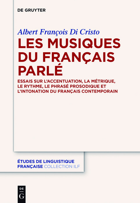 Les musiques du fran&ccedil;ais parl&eacute; -  Albert Di Cristo