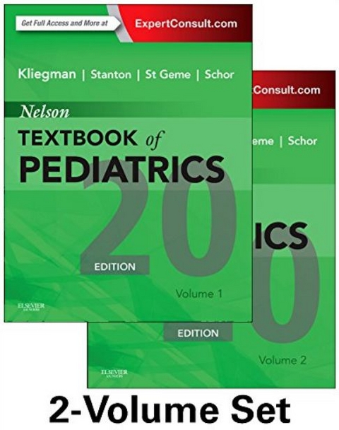 Nelson Textbook of Pediatrics - Robert M. Kliegman, Bonita M. D. Stanton, Joseph St. Geme, Nina Felice Schor