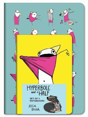 Hyperbole and a Half Notebooks (Set of 3)