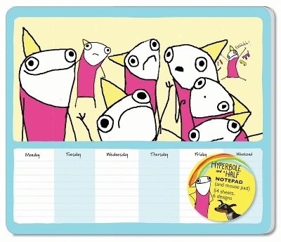 Hyperbole and a Half Notepad (and Mouse Pad) - Allie Brosh