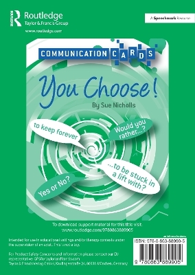 You Choose - Communication Cards - Sue Nicholls