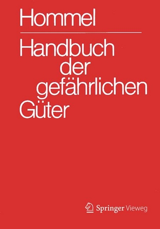 Handbuch der gefährlichen Güter. Gesamtwerk: Merkblätter 1-2900. Erläuterungen I und II. Transport- und Gefahrenklassen. Hommel interaktiv Update Einzelplatzversion 16.0 auf 17.0