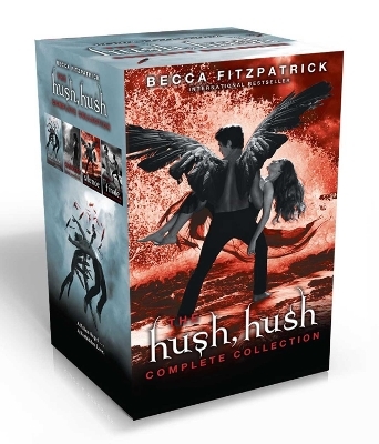 Hush, Hush PB slipcase x 4 - Becca Fitzpatrick