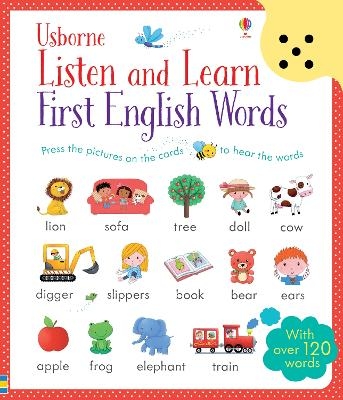 Listen and Learn First English Words - Mairi Mackinnon, Sam Taplin