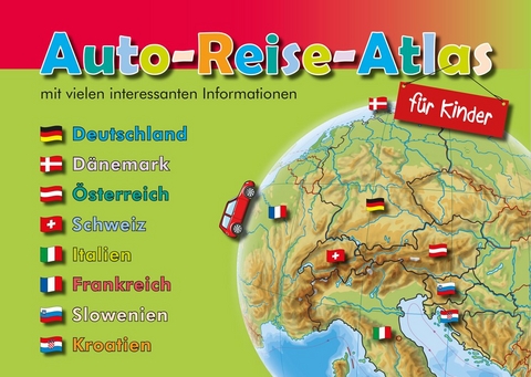 Auto-Reise-Atlas f&uuml;r Kinder