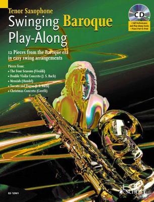 Swinging Baroque Play-along for Tenor Saxophone