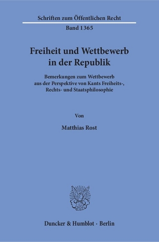 Freiheit und Wettbewerb in der Republik.