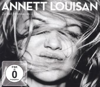 Zu viel Information, 1 Audio-CD + 1 DVD (Live) - Annett Louisan