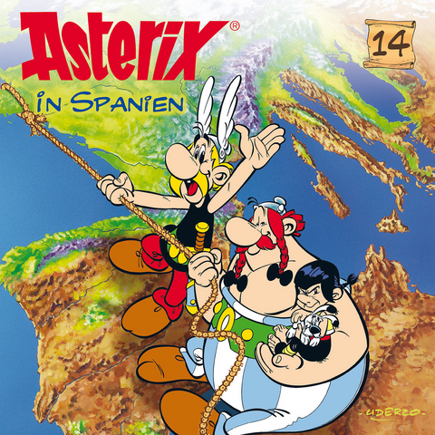 Asterix - CD. H&ouml;rspiele / 14: Asterix in Spanien - Ren&eacute; Goscinny, Albert Uderzo