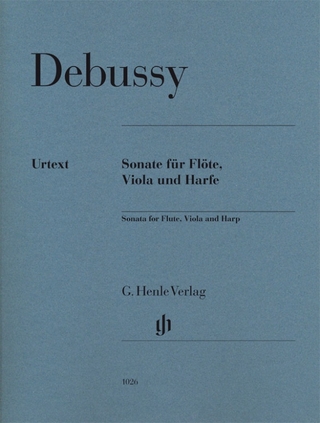 Claude Debussy - Sonate für Flöte, Viola und Harfe