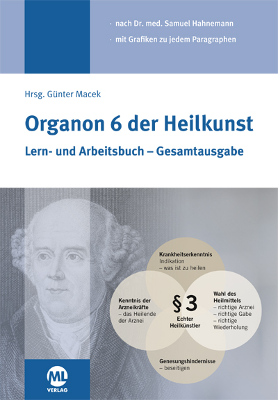 Organon 6 der Heilkunst - Dr. med. Samuel bearbeitet von G&uuml;nter Macek Hahnemann