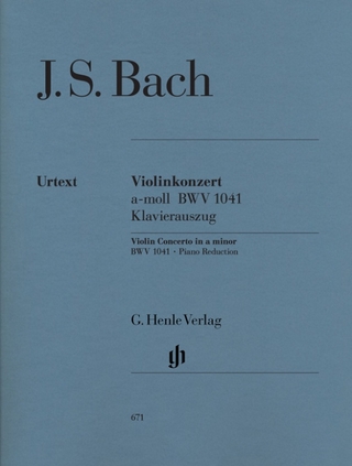 Johann Sebastian Bach - Violinkonzert a-moll BWV 1041