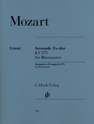 Wolfgang Amadeus Mozart - Serenade Es-dur KV 375 für je 2 Klarinetten, Hörner und Fagotte