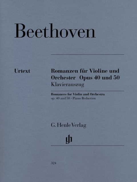Ludwig van Beethoven - Violinromanzen G-dur op. 40 und F-dur op. 50 - 